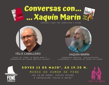 Comezan as actividades ao redor da exposición “Volta á Orixe” cunha visita guiada e coas “Conversas con Xaquín Marín”